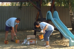 Óvoda udvarának felújítása